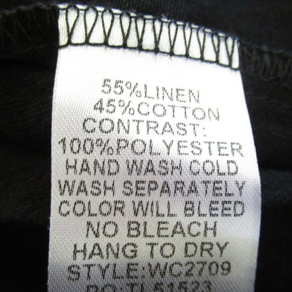 Umgee Top Linen Blend Leopard Print Pockets Short Sleeve Boxy - Picture 6 of 7